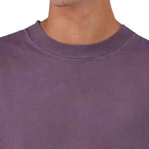 เสื้อยืดผ้าฝ้ายทรงบ็อกซี่แบบพอดีตัวสำหรับผู้ชายเสื้อยืดลำลองคอกลมไหล่ตกไซส์พิเศษส่งตรงจากโรงงานบังคลาเทศ - Product Image 4