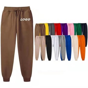 Pantalones Deportivos de Alta Calidad para Hombre, Estilo Casual Urbano, de Algodón Grueso, con Cintura Elástica - Product Image 1