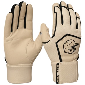 Gants de baseball sur mesure de qualité professionnelle, prix de gros, paume en cuir de chèvre, ventilation, respirant, gants de frappe pour le softball - Product Image 1