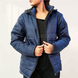 Chaqueta acolchada de gran tamaño para mujer, chaqueta acolchada de precio barato de último diseño, chaqueta acolchada hecha a medida - Product Image 1