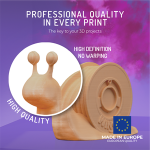 Filamento WINKLE PLA HD 1.75mm 1kg per Stampante 3D, Alta Tolleranza 0.05mm, Compatibile con Piattaforma Riscaldata 190-230°C, Biodegradabile, Facile da Stampare - Product Image 2