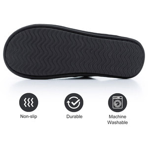 Pantuflas de Hotel y Hogar con Logotipo Personalizado, Hechas en Fábrica Directa, Cómodas, Ligeras, Antideslizantes, de Goma de Alta Calidad, Venta al por Mayor. - Product Image 4