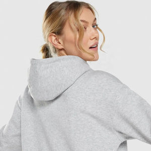 Derniers modèles de vêtements de rue Sweats à capuche grande taille pour femmes Vêtements décontractés avec logo personnalisé Sweats à capuche grande taille pour femmes à vendre au prix de gros - Product Image 4