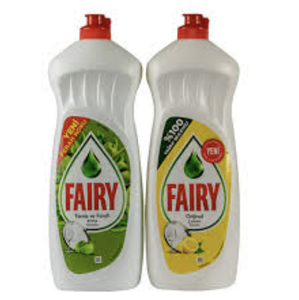 Jabón Líquido para Platos Fairy de 5L con Envase Desechable, Espuma Duradera, Aroma a Limón, para Uso en la Cocina - Product Image 2