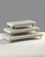 Support à gâteau en marbre de grande qualité à prix raisonnable, durable, supportant des gâteaux lourds avec une base en pierre solide et équilibrée