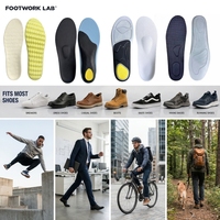 Semelles orthopédiques sportives personnalisées - Soutien de la voûte plantaire, écologiques, légères, tailles 37-46, OEM/ODM disponibles