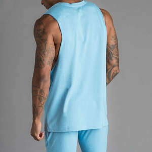 Camiseta sin mangas de punto sin mangas para deportes y Fitness de RAM Industry's Premium Lightweight Sun Faded Gym - Product Image 3