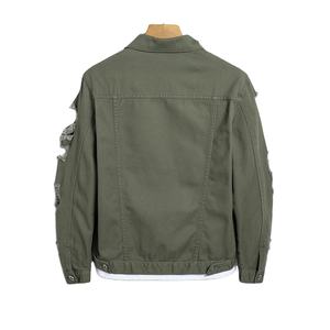 Veste en Jean à manches longues pour homme, coupe Slim et décontractée, Style motard classique, Vintage, bleu, bonne qualité - Product Image 2