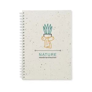 <b>A5</b> Seed Ring Sustainable Promotional Notebook Eco-Friendly Merchandising Tool - Product Image 2