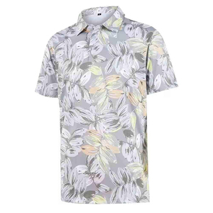 เสื้อโปโลผ้าแคนวาสสีล้วนระบายอากาศได้ดีดีไซน์ใหม่โลโก้ตามสั่งสำหรับผู้ชาย - Product Image 2