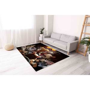 Tapis imprimé - Design moderne pour la maison, le bureau et les cadeaux, tapis fin non tissé - Product Image 4