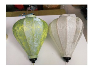 Meilleur prix lanternes vietnamiennes en soie faites à la main traditionnelle décorative laterne automne vacances faites à la main au Vietnam - Product Image 2