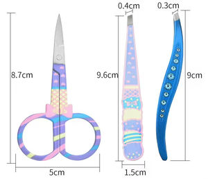 Pinza de Cejas Profesional Personalizada de Acero Inoxidable con Punta Puntiaguda, Agarre Preciso, Ecológica, Ligera, Reutilizable - Product Image 5