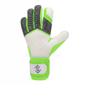 Gants de gardien de but en latex respirants, design moderne, légers, sur mesure, antidérapants, avec fermeture à boucle et crochet, protection des doigts - Product Image 2