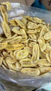 Croustilles de banane couleur naturelle premium Processus VF Croustillant Collation sucrée Vente en gros de chips de banane séchée Fourniture d'usine pour exportation du Vietnam - Product Image 5