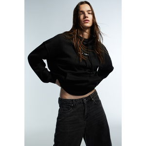 Streetwear confortable sweat à capuche pour femme Bangladesh OEM ODM fournisseur personnalisé en vrac coton spandex séchage rapide teint uni vêtements de tous les jours - Product Image 4