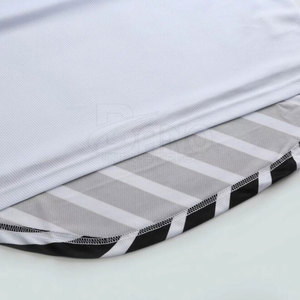 Maillot de basket-ball pour hommes de taille plus, respirant et à séchage rapide, fabriqué au Pakistan, short de sublimation, couleurs personnalisées, 100% coton - Product Image 3