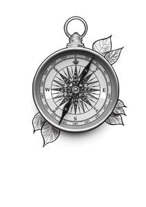 Brújula Náutica de Metal para Exteriores, Instrumento de Precisión, Duradero y Confiable para Excursionistas y Campistas - Product Image 6