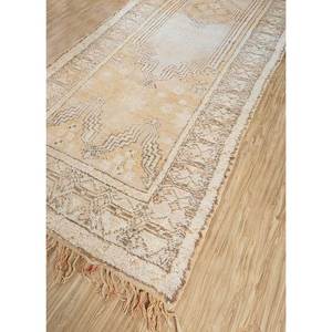 พรมขนสัตว์ถักมือสีเบจและสีน้ำตาลลายเรขาคณิตสำหรับห้องนั่งเล่นและรถยนต์ ขนาด 9x12 รุ่น Pae-4514 - Product Image 2