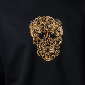 เสื้อสเวตเตอร์คอตตอนผสมสำหรับผู้ชายเสื้อสเวตเตอร์คอกลมสำหรับฤดูหนาวดีไซน์โอเวอร์ไซส์งานปักโลโก้ออกแบบได้ตามต้องการผลิตในปากีสถาน - Product Image 6