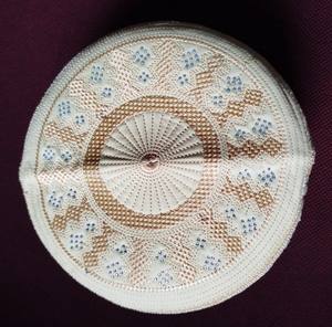 Chapeau musulman de bonne qualité pour homme chapeau islamique pour la prière mode coton et polyester tissu hommes chapeau musulman du Bangladesh - Product Image 1