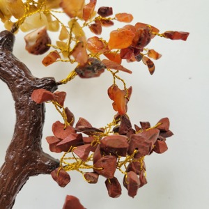 พลอยธรรมชาติเจ็ดชิ้นจักระ300ชิปต้นไม้7ชิ้นจักระคริสตัลรูปแกะสลักต้นไม้สำหรับตกแต่งบ้านฮวงจุ้ยของขวัญขายส่งขายส่ง - Product Image 5