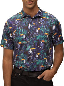 T-shirts imprimés personnalisés brodés en usine personnalisés polos en polyester vierge de haute qualité grande taille pour hommes - Product Image 5