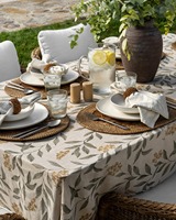 Set de table ovale en rotin tissé à la main Produits écologiques Fabriqué au Vietnam Décoration de table Set de table tissé Vente en gros Moderne