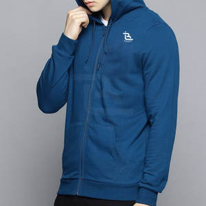Sudaderas con capucha con cremallera para hombre de diseño personalizado de alta calidad Sólido Casual 100% algodón Opciones de tamaño de invierno disponibles - Product Image 3