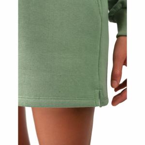 Conjuntos cómodos al por mayor conjuntos cortos informales de alta calidad para mujer Conjunto de sudadera y pantalones cortos de cuello redondo de 2 piezas de algodón personalizado - Product Image 2