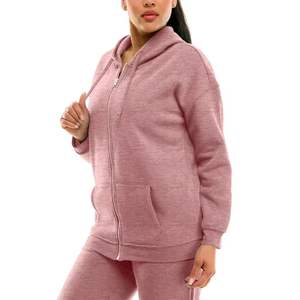 Sweat à capuche décontracté pour femme de haute qualité, hiver, broderie sur le devant, logo, imperméable, respirant, polaire, avec poche - Product Image 4