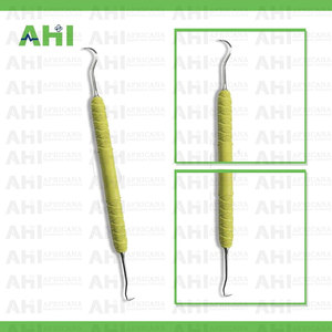 Raspador Dental Universal AHI Osung, Manual, de Acero Inoxidable, Premium, Alta Calidad, Certificado CE, Clase I, Garantía de 3 Años - Product Image 4
