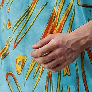 Camiseta de poliéster de algodón de secado rápido de lana transpirable de gran tamaño cómoda para hombre tamaño personalizado en stock de alta calidad - Product Image 6