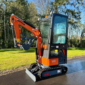 จัดส่งฟรี AGT LH12RS รถขุดไฮดรอลิกขนาดเล็ก 30 แรงม้า ใบมีดตักดิน 36 นิ้ว ถังตัก 15 นิ้ว พัดลมระบายความร้อนเครื่องยนต์ มาตรฐาน EPA CE พร้อมระบบเสริม - Product Image 1