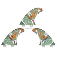 Prix d'usine, design personnalisé, ailerons de surf individuels en fibre de carbone, bambou ou bois pour planche de surf et paddleboard, marque OEM, utilisation en mer, FCS2