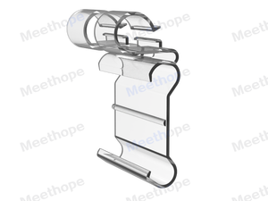 Meethope ESL gancho de soporte de plástico Clip de soporte de etiqueta de precio electrónico Gancho de soporte de 3-8mm alambre para Pricer Hanshow SES <span class=keywords><strong>Solum</strong></span> - Product Image 4