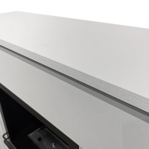 Camino a Bioetanolo in Legno Bianco di Design Italiano Bellini - Product Image 5