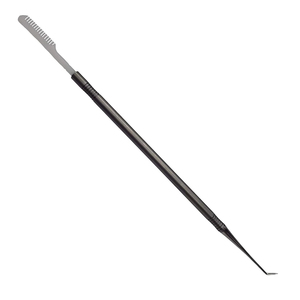 Outil professionnel de lifting des cils en acier inoxydable avec poignée confortable, logo et emballage personnalisés - Utilisation en salon de beauté - Product Image 2