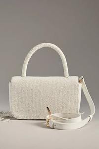 กระเป๋าประดับด้วยผ้าคอตตอนปักสไตล์คลาสสิกสำหรับผู้หญิงดีไซน์แบบอินเดียกระเป๋าถือประดับมุกมีเชือกผูกลูกปัดกระเป๋าสำหรับงานแต่งงาน - Product Image 5