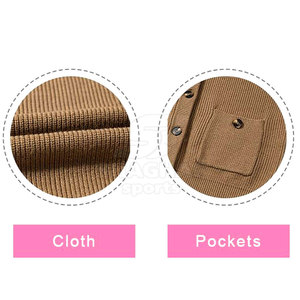 Cárdigan para Mujer, Tejido Suave, Manga Larga, Ligero, Elegante, Informal, Cómodo - Product Image 6
