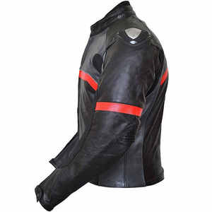 Venta al por mayor logotipo personalizado de alta calidad hombre chaquetas de cuero de moto superventas chaqueta de moto de cuero genuino - Product Image 2