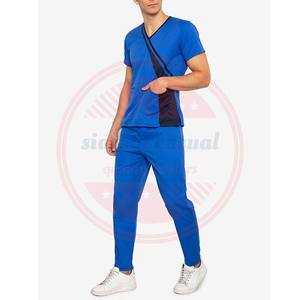 Conjuntos de uniformes de enfermería, uniformes médicos de manga corta, uniformes médicos profesionales de alta calidad, uniformes médicos para hombres - Product Image 3