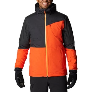 Veste de ski et de pluie unisexe grande taille, capuche amovible, doublure en polaire, coupe-vent, imperméable, séchage rapide, respirante, chauffante - Product Image 3
