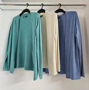 Ladies Open <b>Cardigan</b> <b>Sweater</b> Dress OEM Spring Winter Style Wholesale Price Bulk Quantity From Bangladesh - Product Image 1