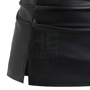 Fabrication pakistanaise, jupes en cuir véritable pour femmes, tissu doux et respirant, parfait pour les occasions formelles - Product Image 6