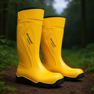 Botas de Seguridad Altas Purofort+ Talla 47 Amarillas PUR S5 CI SRC EN20345 DUNLOP - Product Image 3
