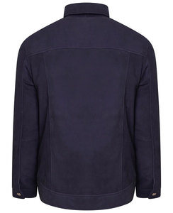 Vente en gros Veste de moto en cuir suédé d'agneau respirant avec logo personnalisé pour tout-petit homme véritable grande taille - Product Image 4