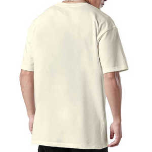 Oversized T-Shirts Cotton Washed Vintage Tees Loose Fit Short Sleeve Casual Solid Colors T Shirt for Men's T-Shirts - Product Image 3
