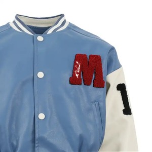 Chaqueta con letras a la moda de primavera, ropa de invierno, abrigo para mujer, chaqueta universitaria personalizada para mujer, chaqueta universitaria de béisbol - Product Image 6