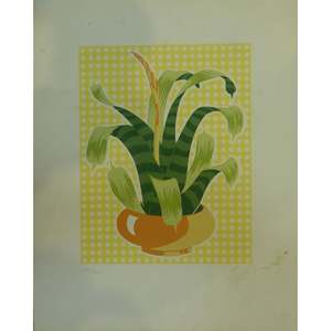 Spanish Original Hand Print <b>Canvas</b> Ready To Hang For Home <b>Wall</b> Art Decoration 13 X 14 Abcp-255 - Product Image 1